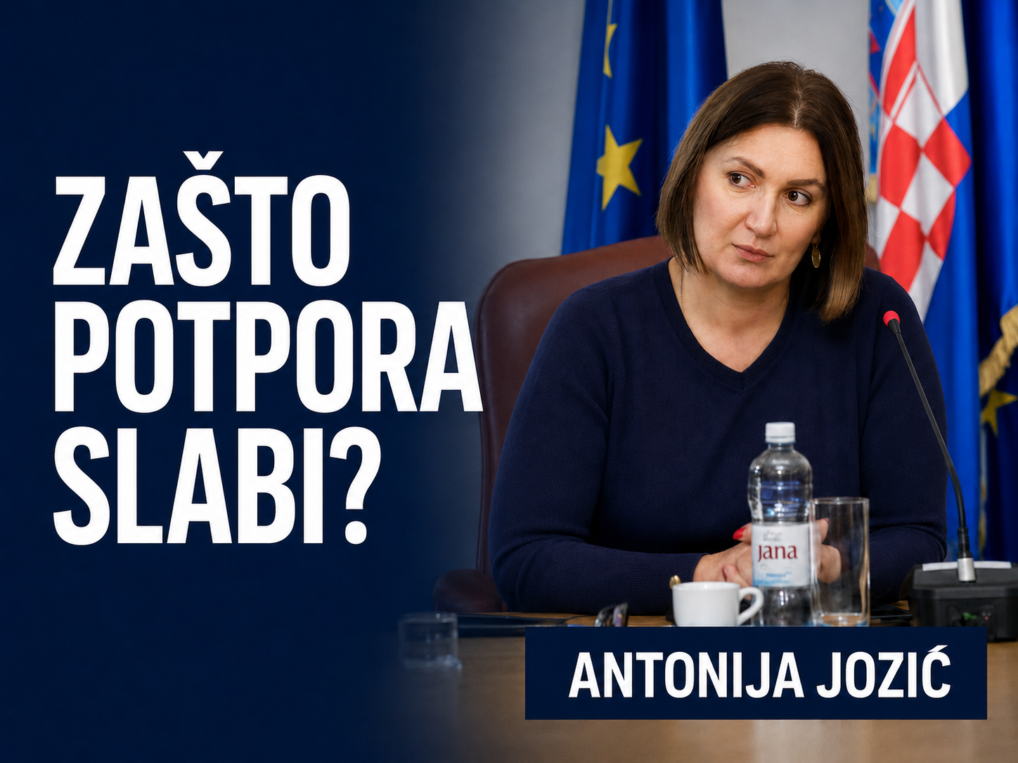 Plaća li Antonija Jozić i tuđe političke račune