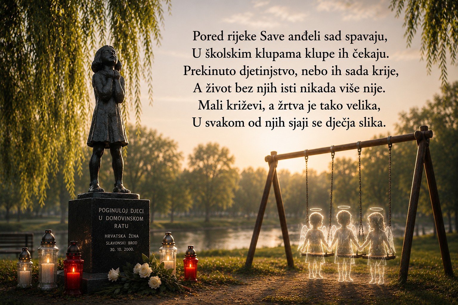 Na dječjem igralištu ugašeni su njihovi snovi, danas u tišini oplakujemo Sabinu, Dejana i Bojana