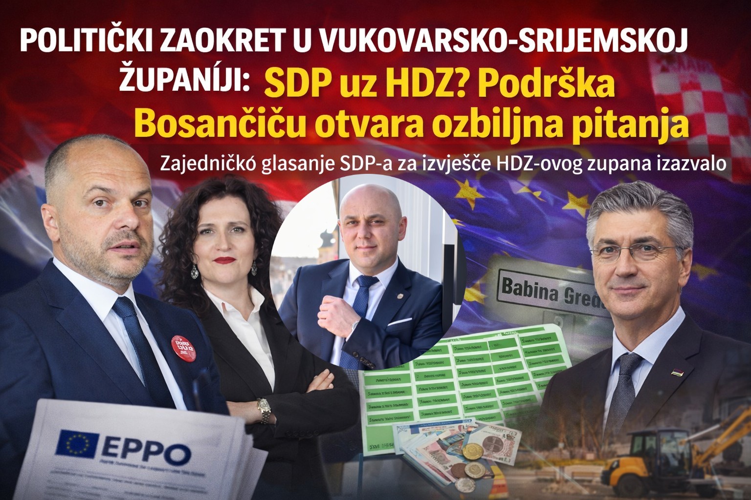 SDP uz HDZ Podrška Bosančiću otvara ozbiljna pitanja