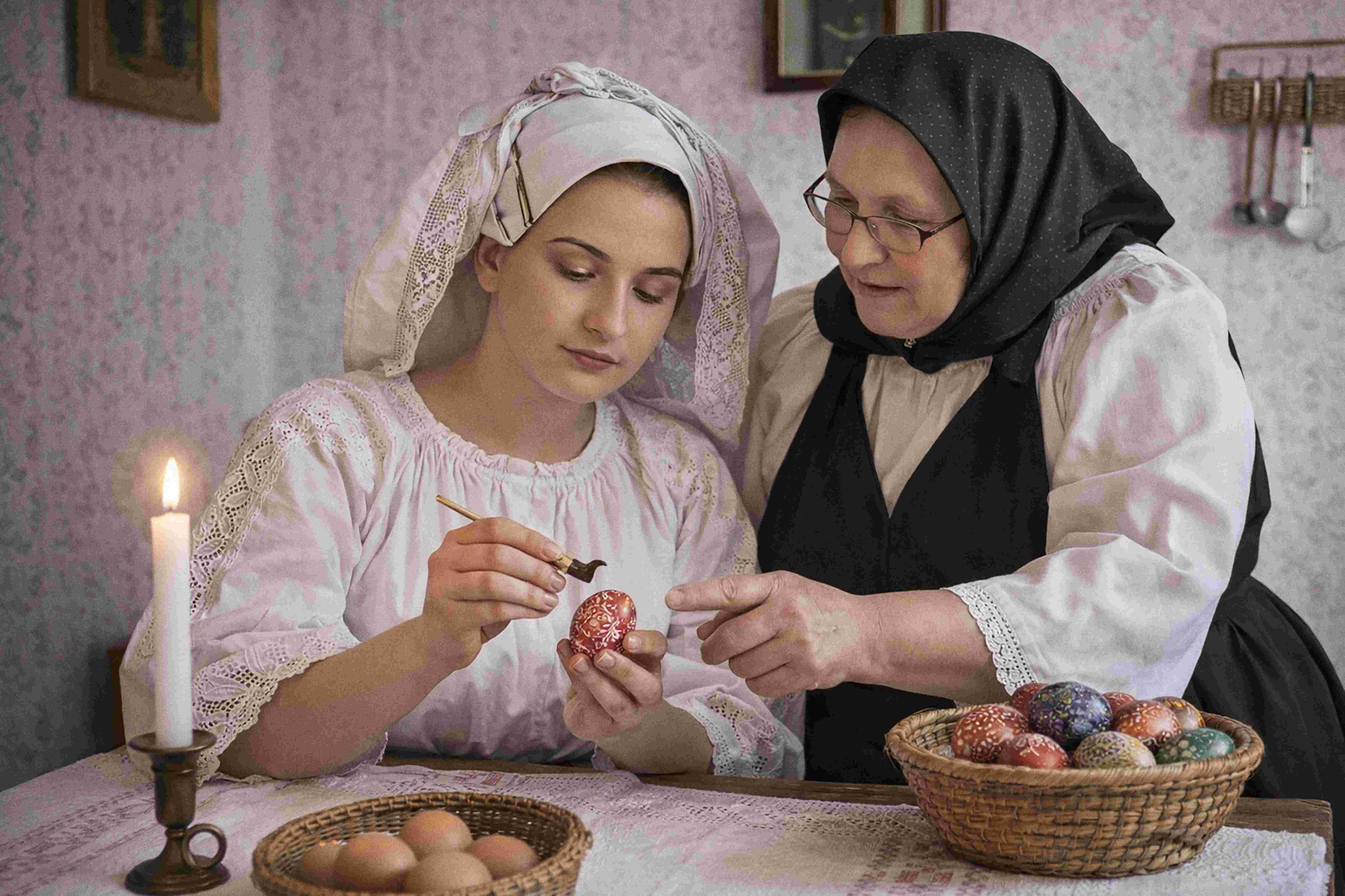 Kad vosak progovori, a ravnica utihne: uskrsne pisanice i tiha baština slavonske Posavine