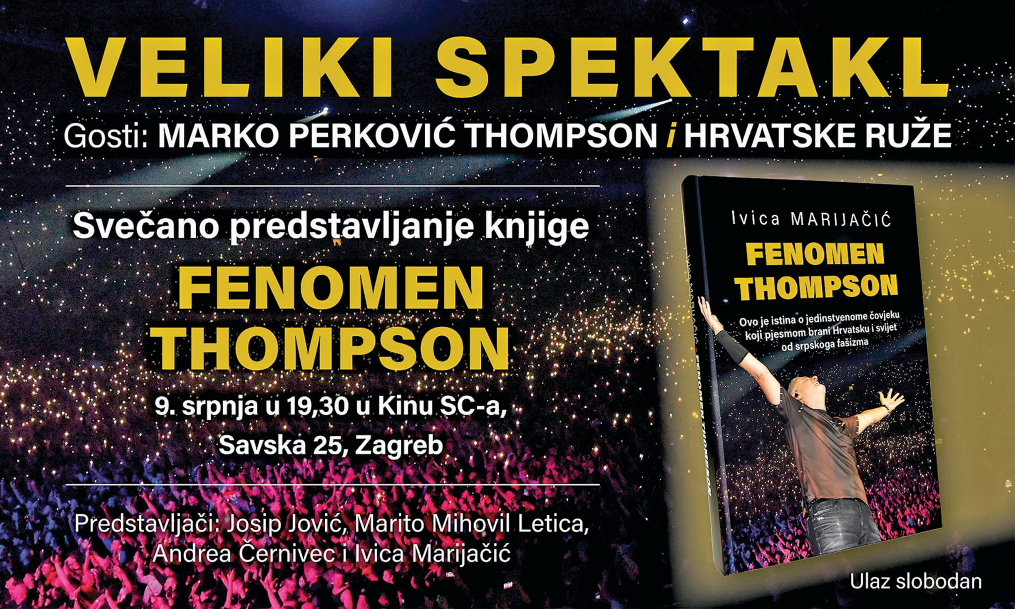 Bit će prepuno!