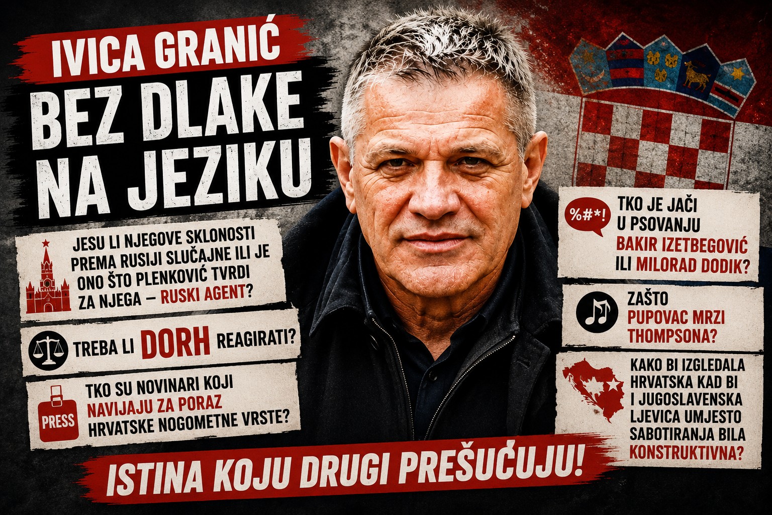 Tko su novinari koji navijaju za poraz hrvatske nogometne vrste?
