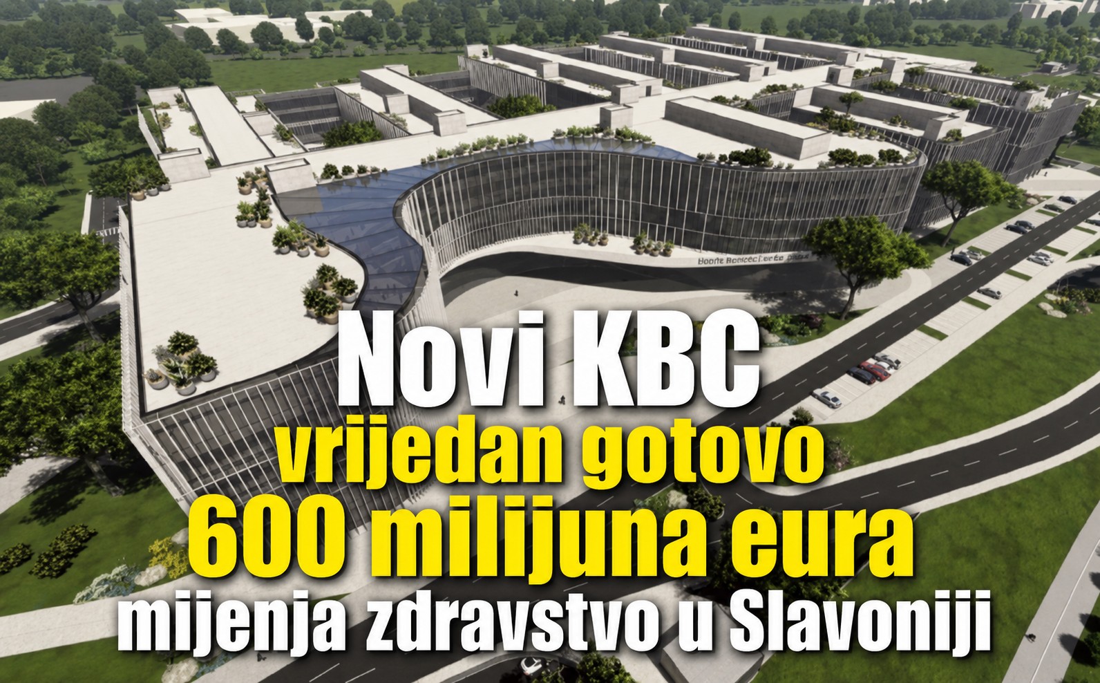 Osijek kreće u gradnju bolnice budućnosti