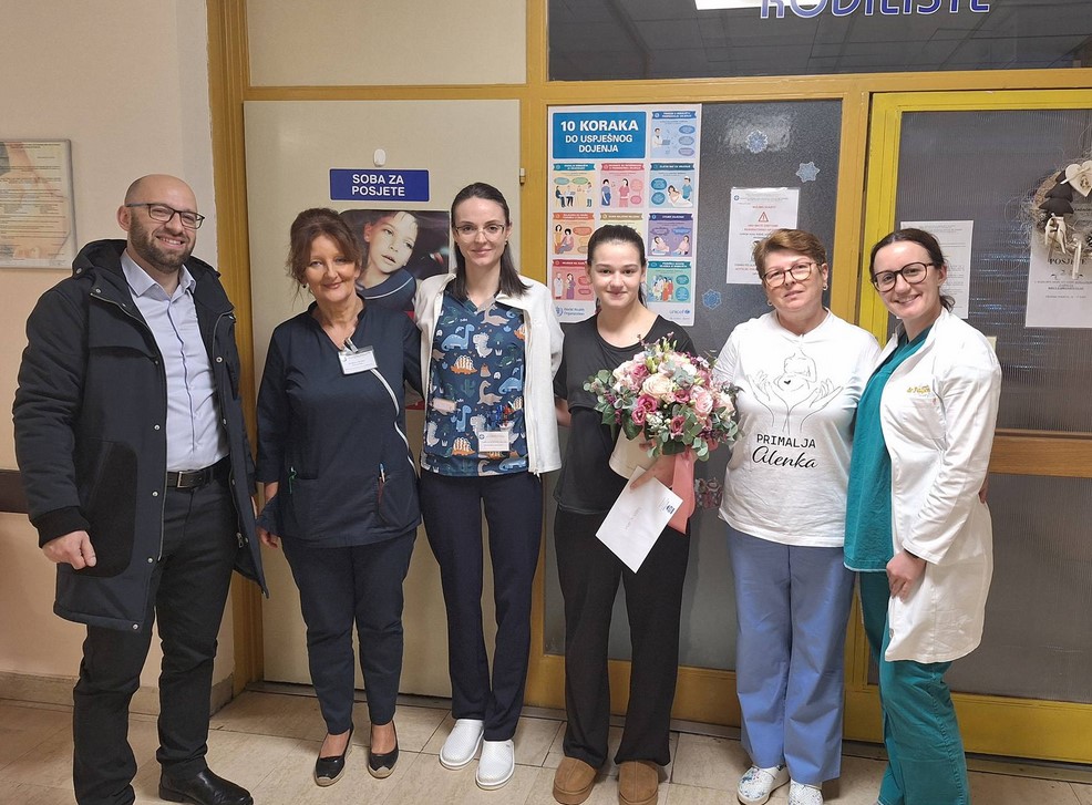 Rita Švigač prva je beba rođena u Pakracu u 2026. godini