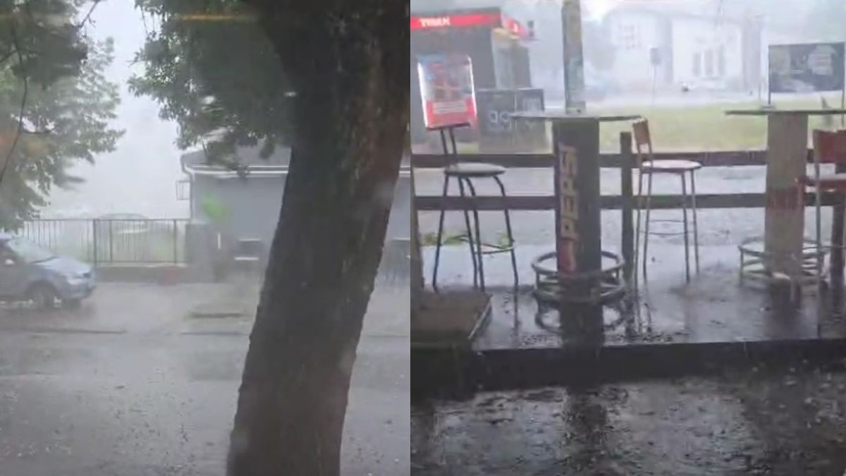 VIDEO Snažno nevrijeme pogodilo Slavonski Brod, pala tuča veličine oraha