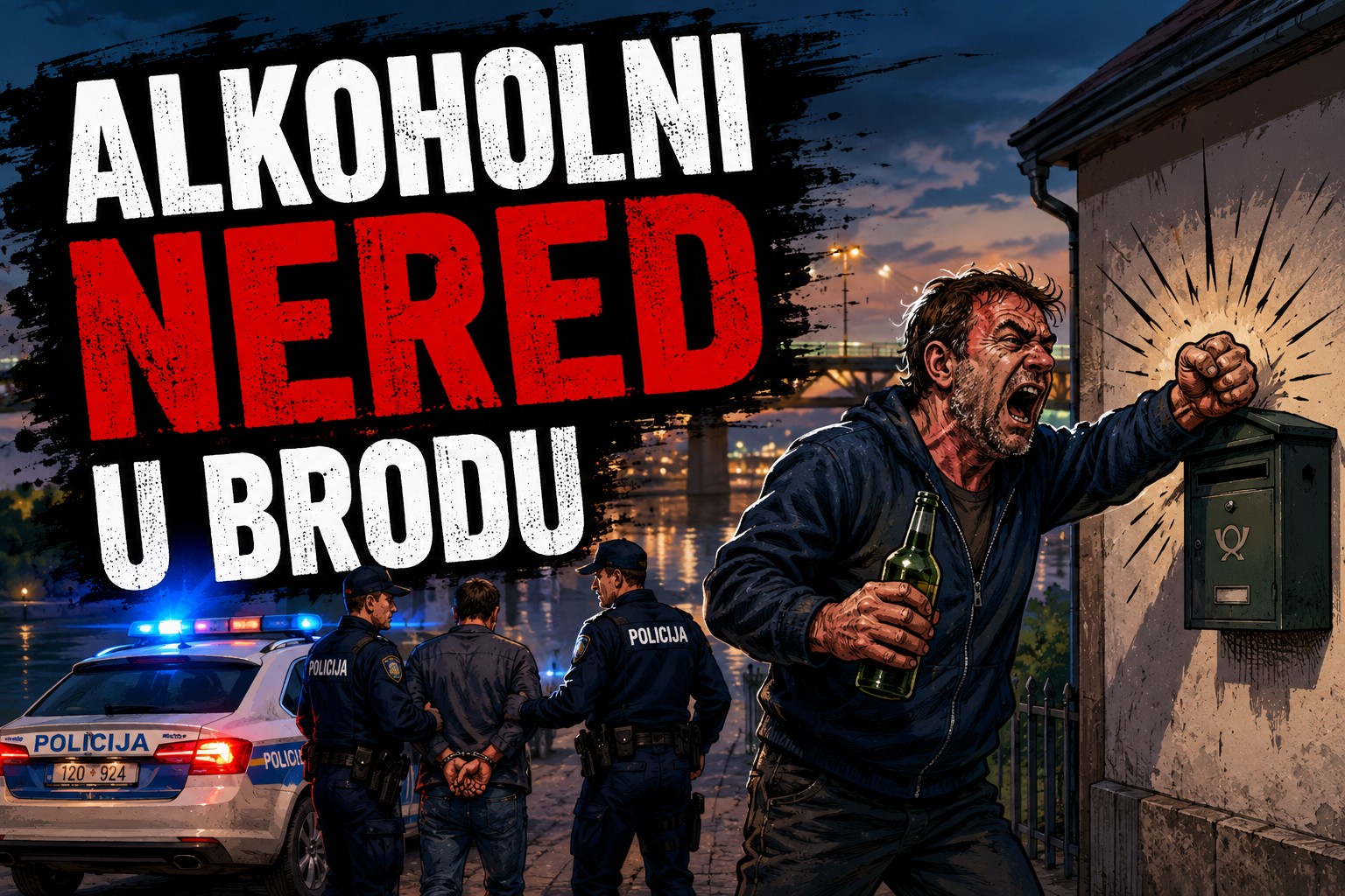 U sat vremena policija privela dvojicu pijanih muškaraca: vikali, galamili...