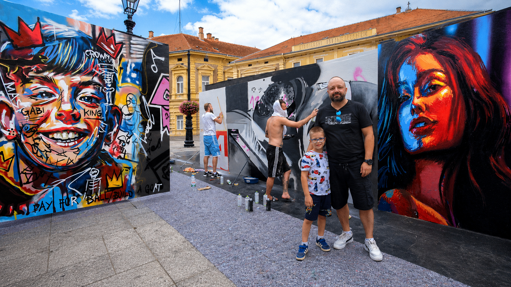 Brodsko Korzo ponovno postalo veliko slikarsko platno