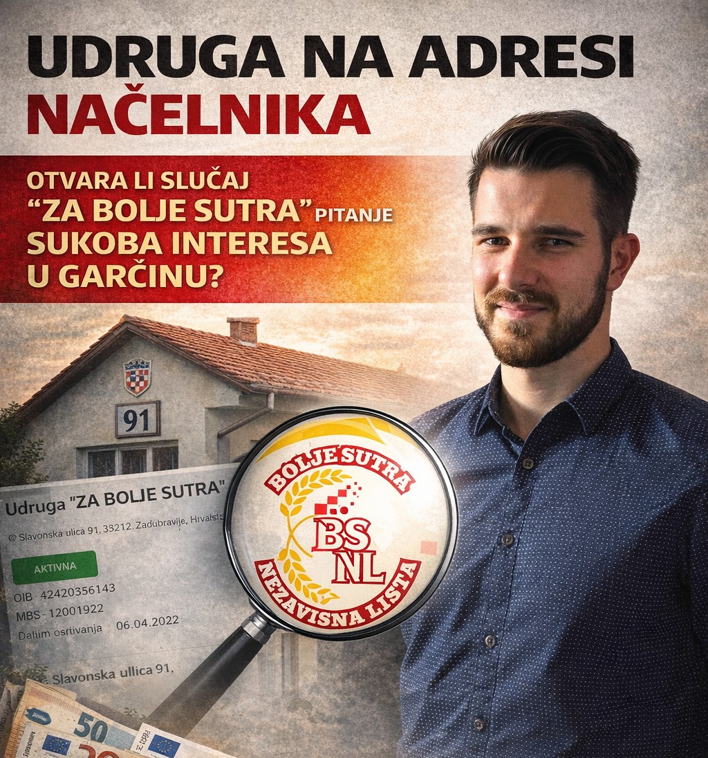 Otvara li slučaj "Za bolje sutra" pitanje sukoba interesa u Garčinu