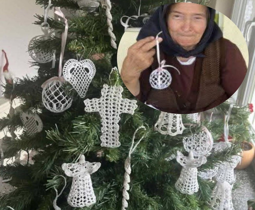 Baka Marija iz Piškorevaca: drvce ukrašeno rukama, a ne iz izloga