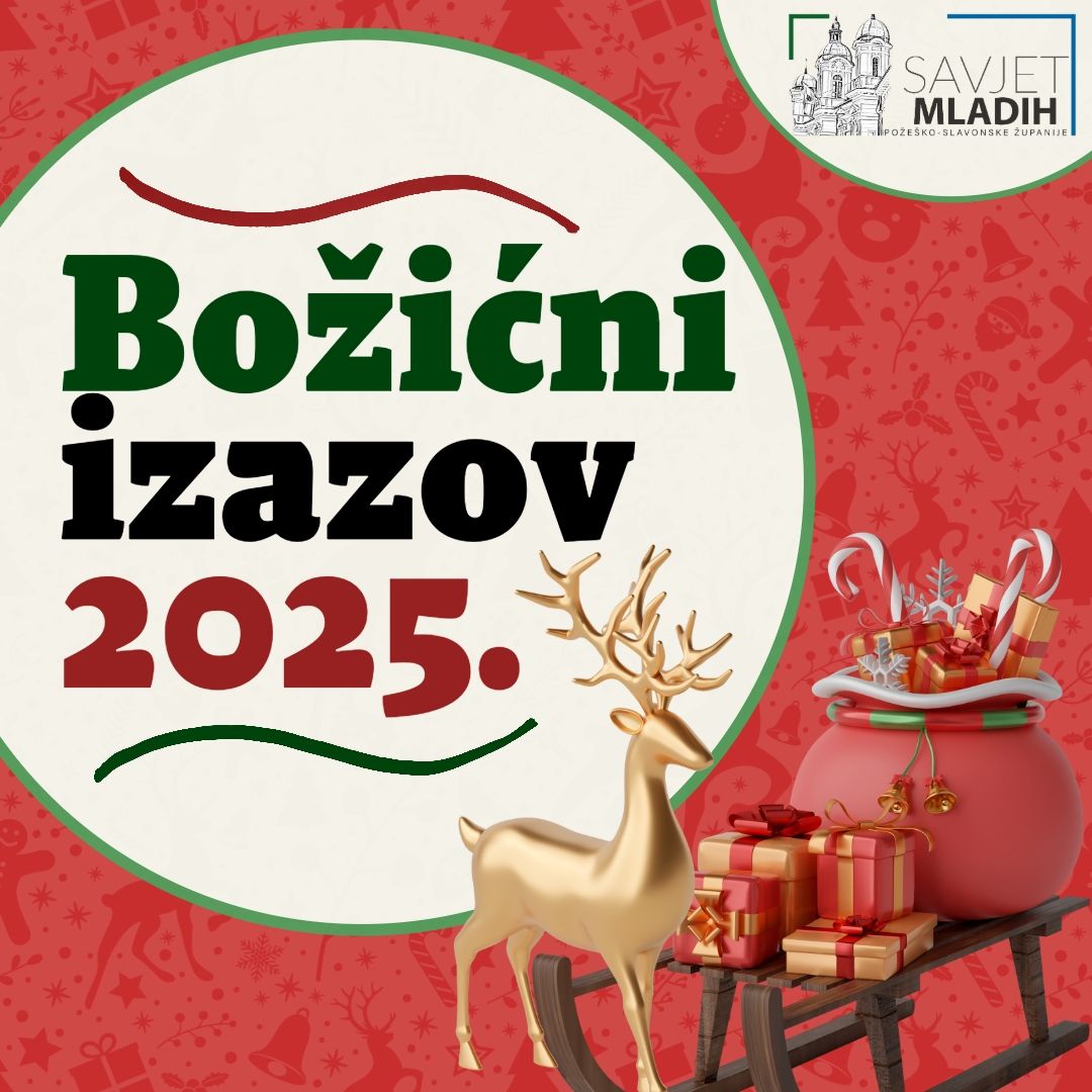 Kreće “Božićni izazov 2025”: kreativni natječaj za mlade od 15 do 30 godina