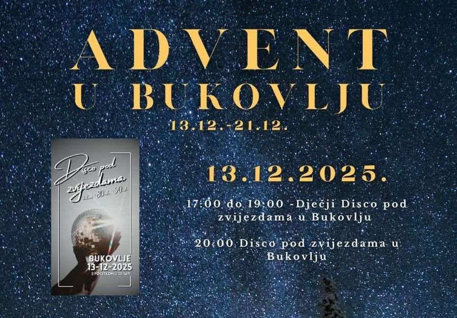 Disko pod zvijezdama pretvara Advent u totalnu plesnu ludnicu