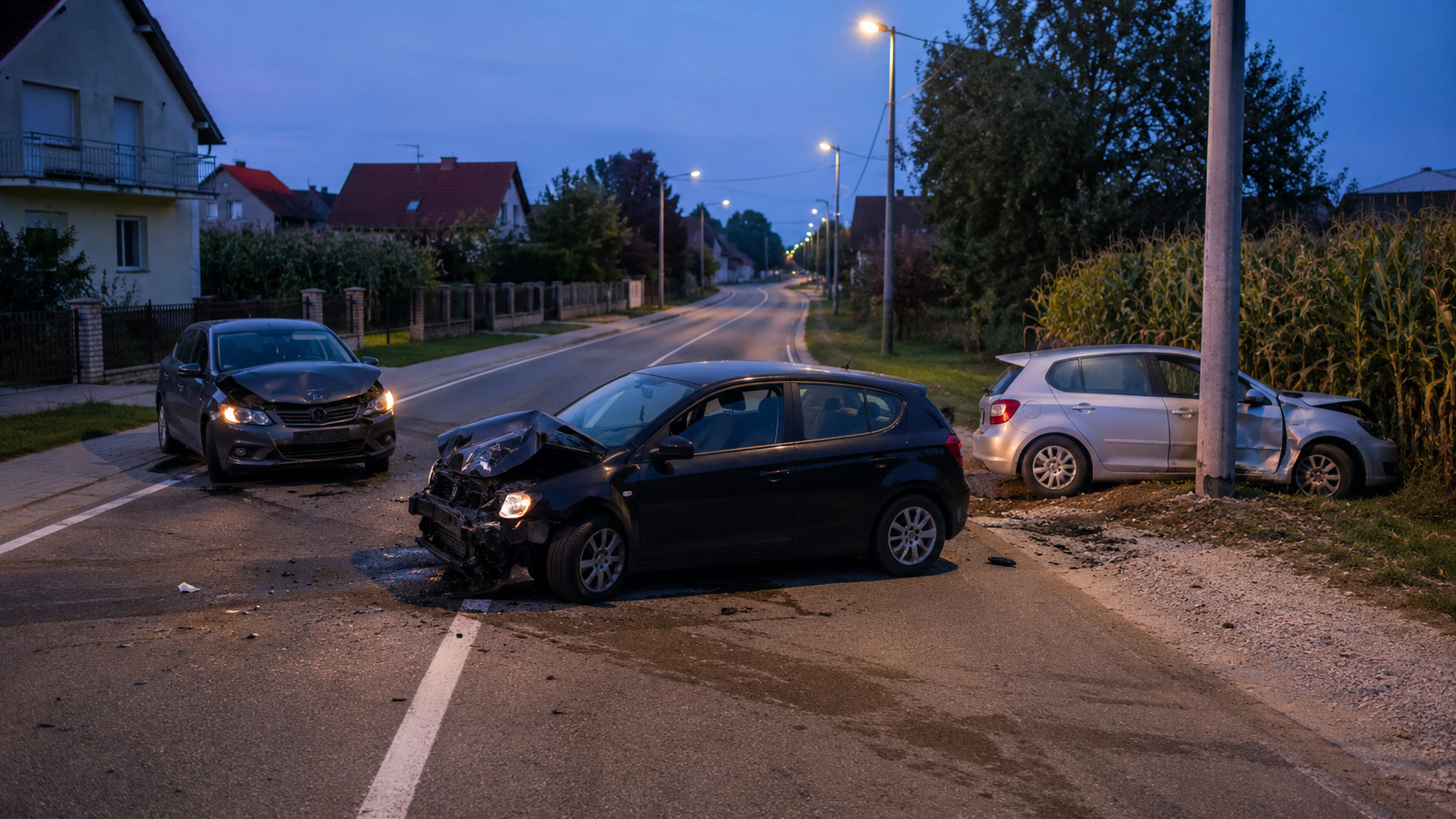 Rizično pretjecanje završilo teškim sudarom