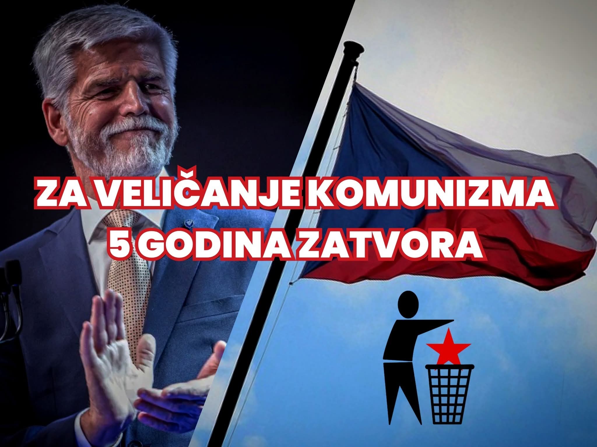 Češka veličanje komunizma kažnjava s pet godina zatvora, a Tomašević u srcu Hrvatske slavi jugokomunizam