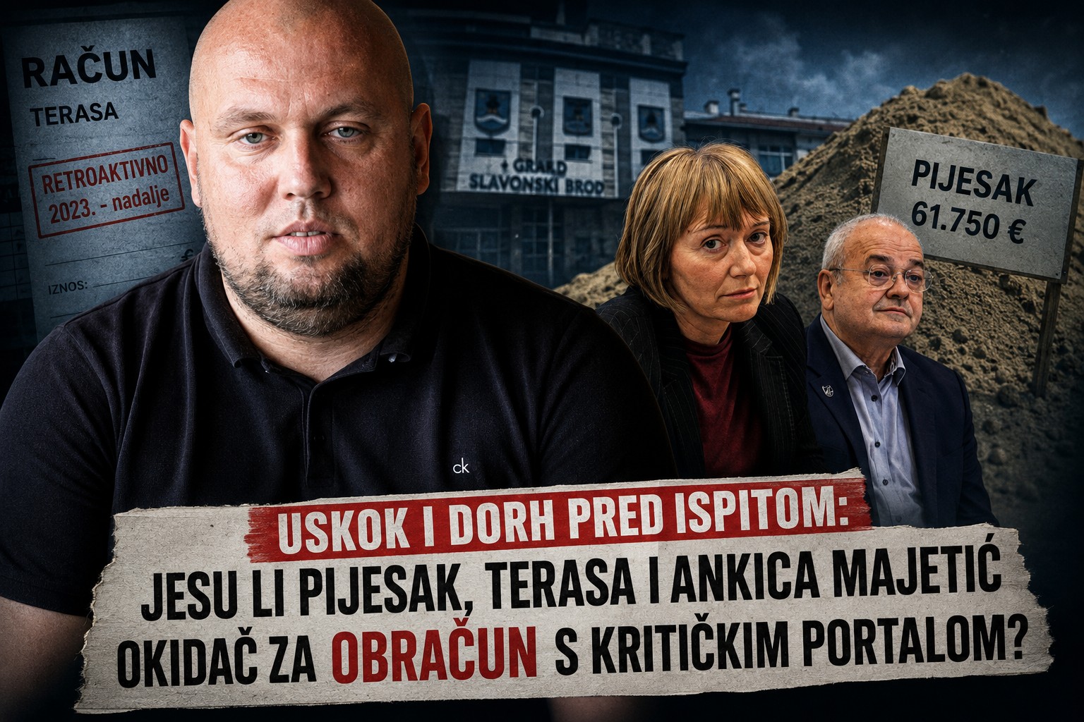 Jesu li pijesak, terasa i Ankica Majetić okidač za obračun s kritičkim portalom
