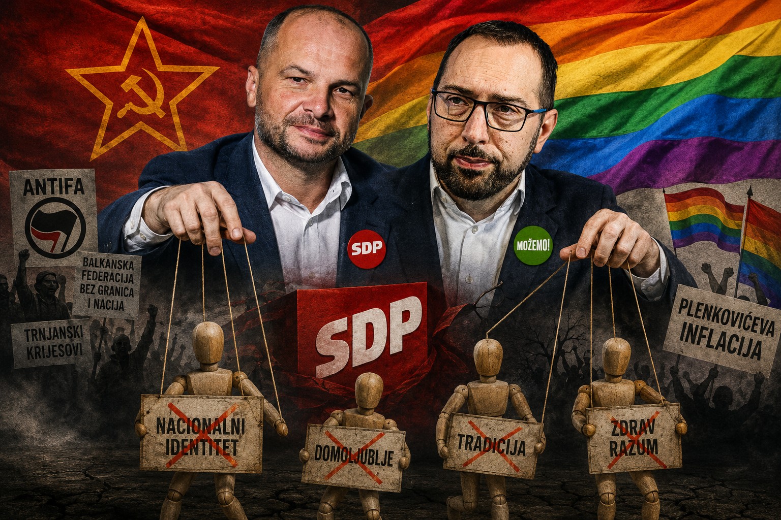 SDP sve više nalikuje na Možemo, a sve manje na samoga sebe