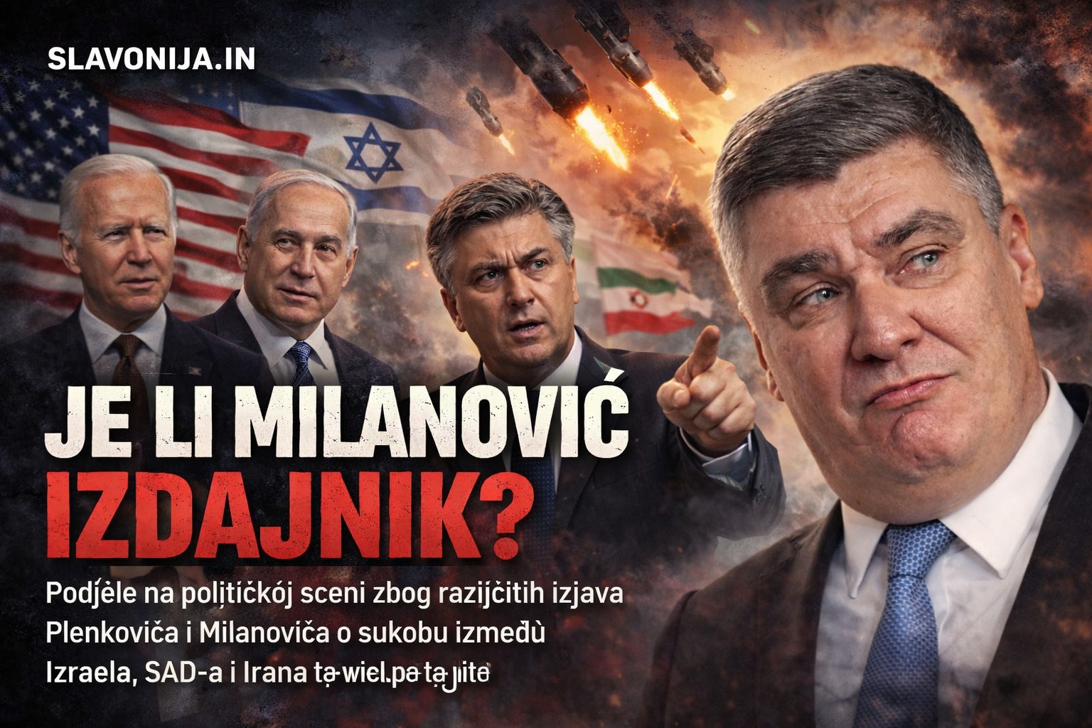 Je li Milanović izdajnik