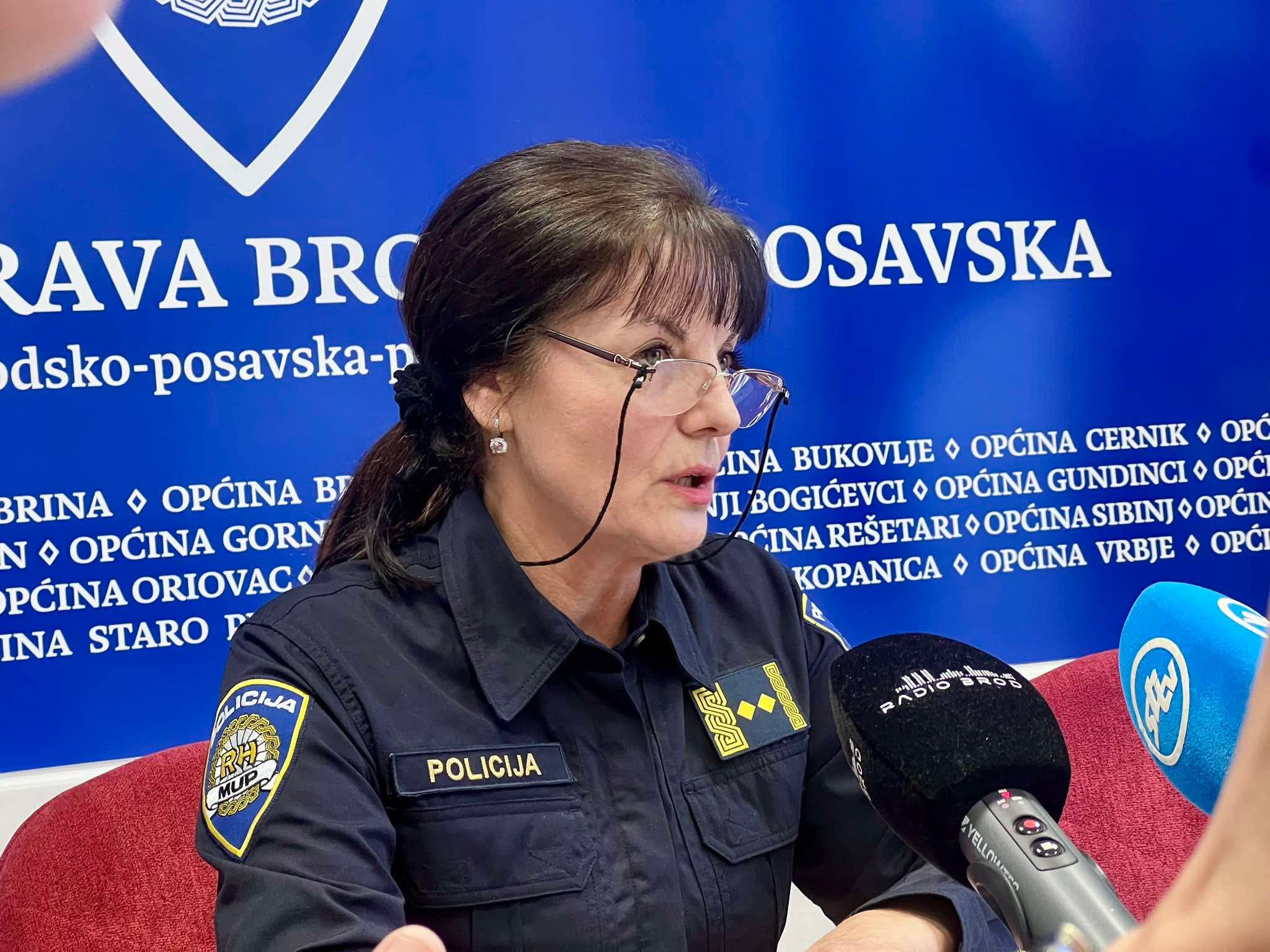 U Brodsko-posavskoj županiji evidentirano 50 kaznenih djela i 29 prometnih nesreća
