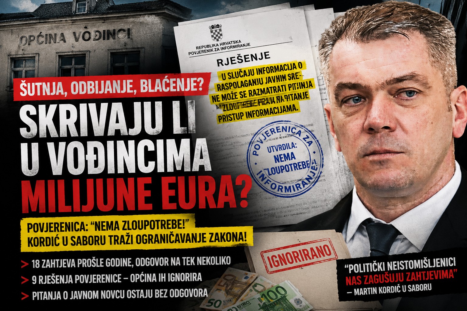 Povjerenica srušila Općinu Vođinci: “Nema zloupotrebe!”