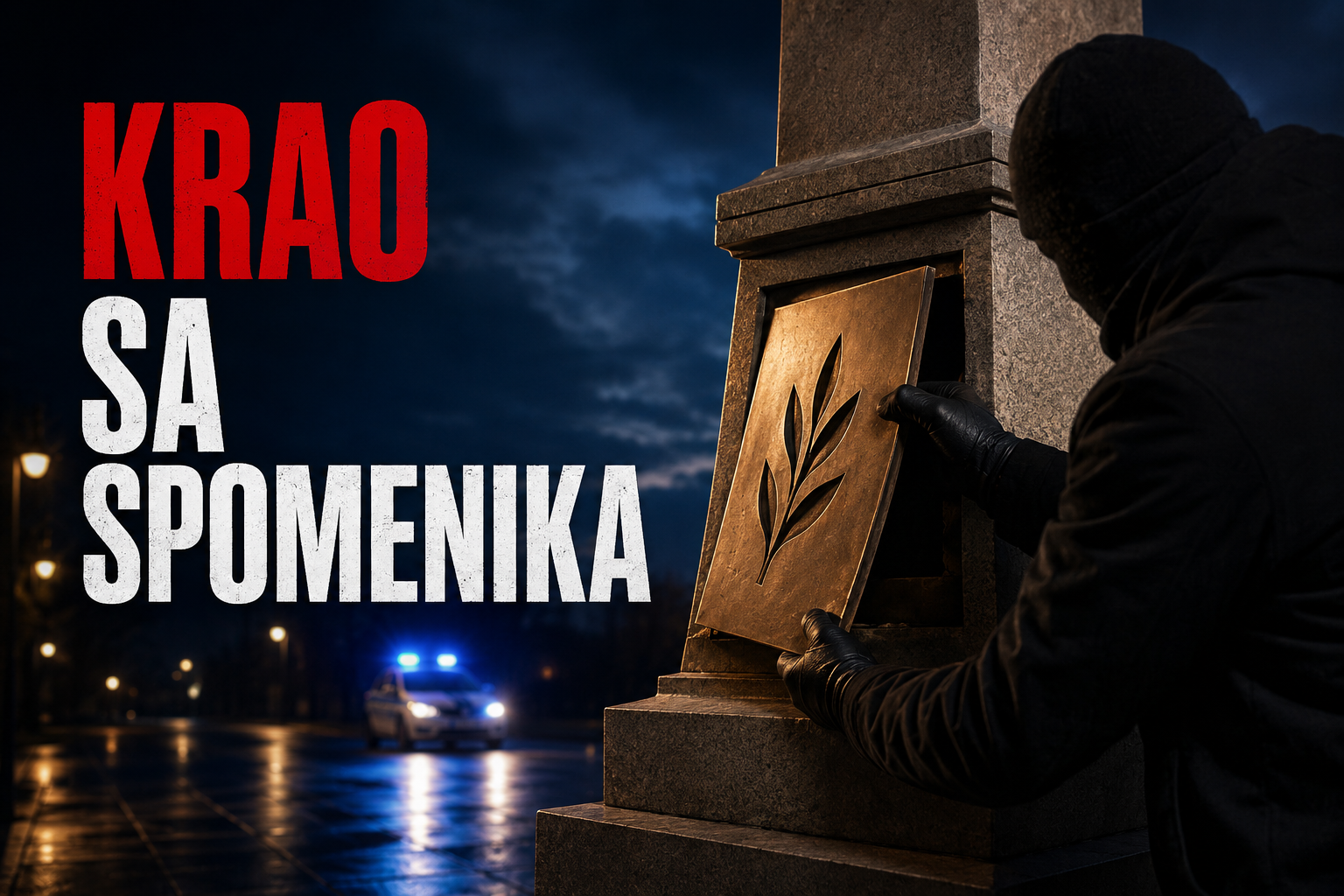 Uhvaćen u krađi metalnih dijelova sa spomenika u Vukovaru