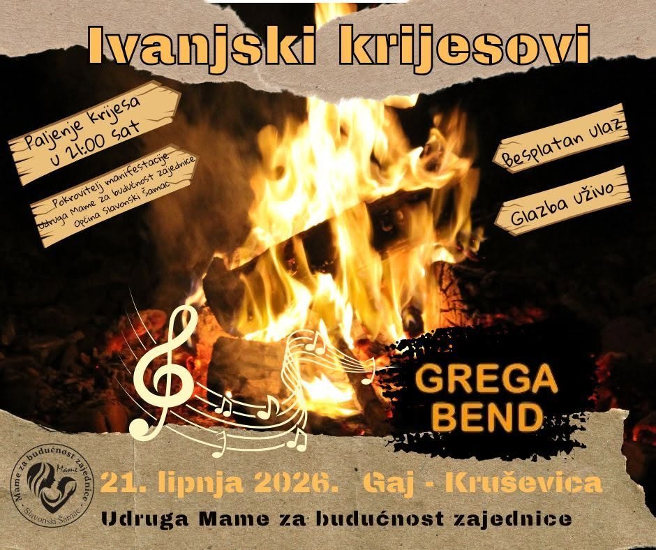Već tradicionalni Ivanjski krijesovi u Općini Slavonski Šamac