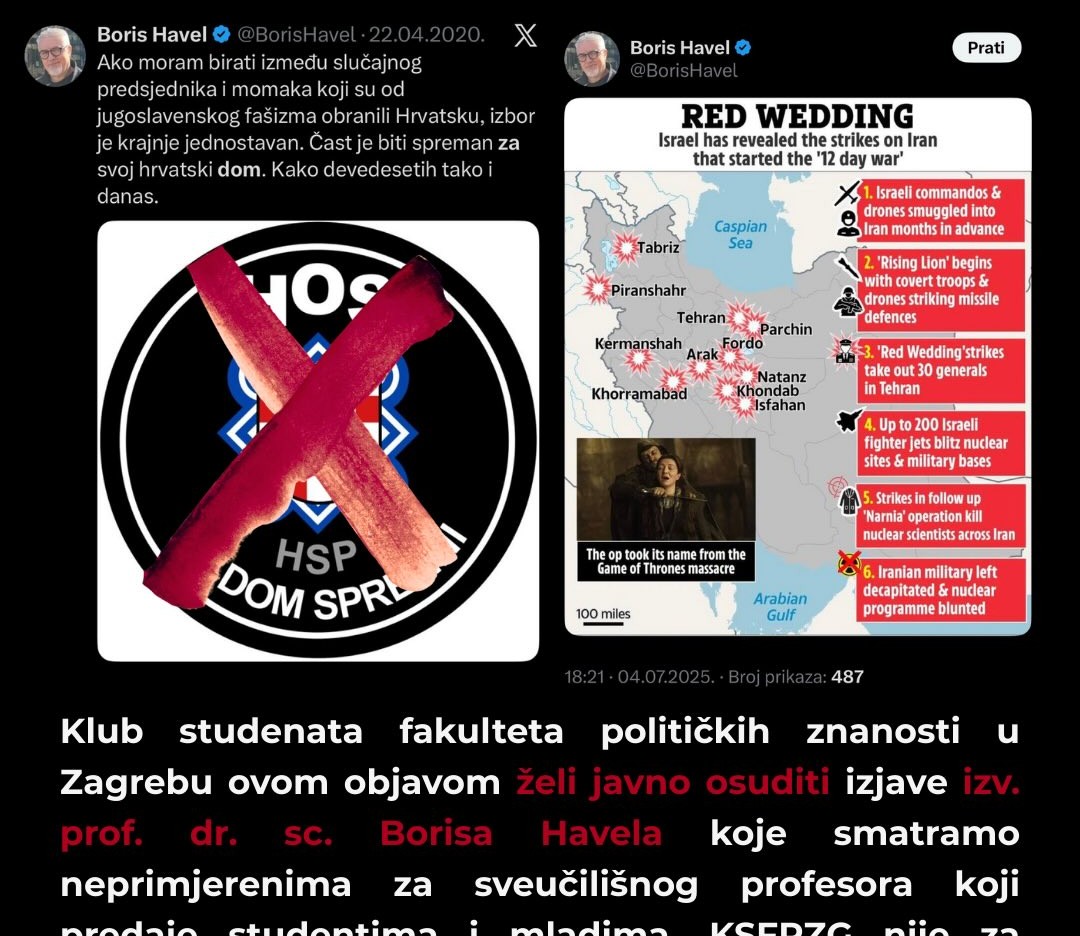 Kad satira vrijedi samo za “naše”