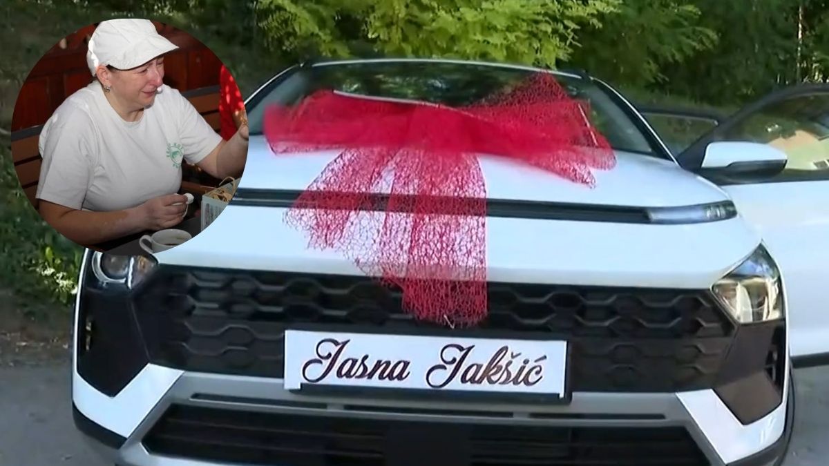 Prekrasna priča s Mrežnice: Kuharica Jasna za 20 godina rada dobila automobil