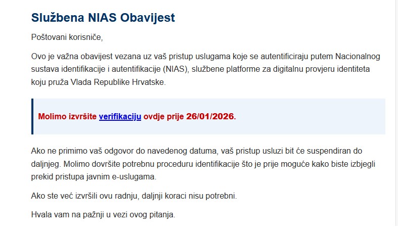 Ne nasjedajte na lažne e-Građani poruke: širi se opasna internetska prijevara