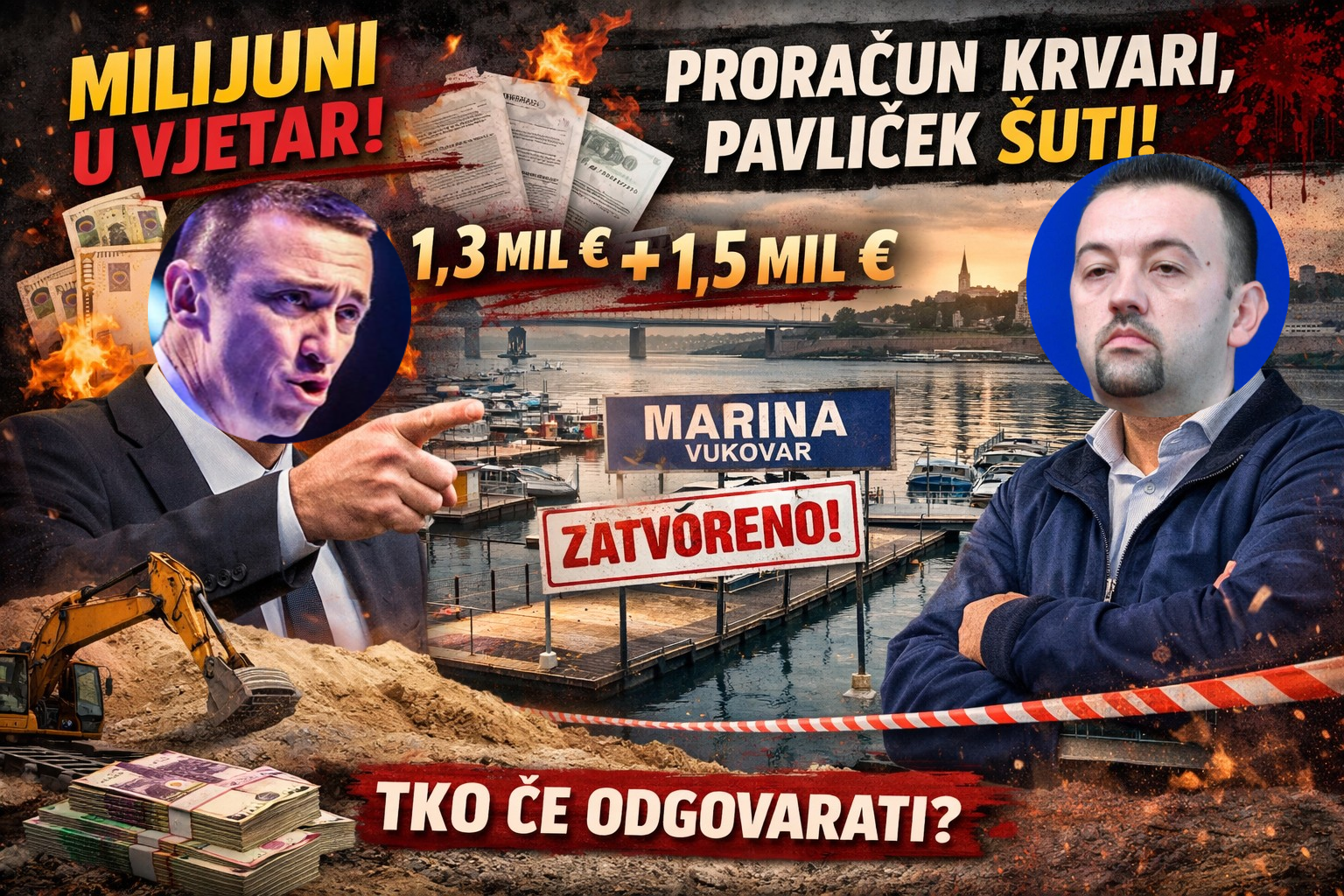 Marina i Ekonomska škola – Penava rasipnik, Pavliček promatra!