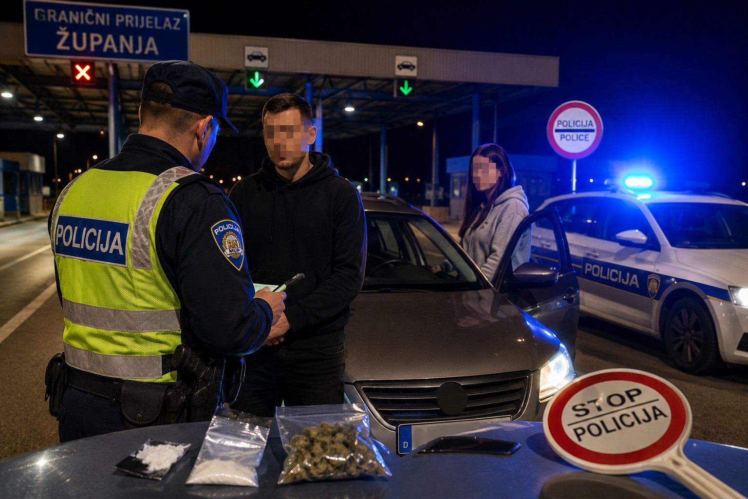 Bez vozačke sjeo za volan, kod njega i putnice pronađena droga