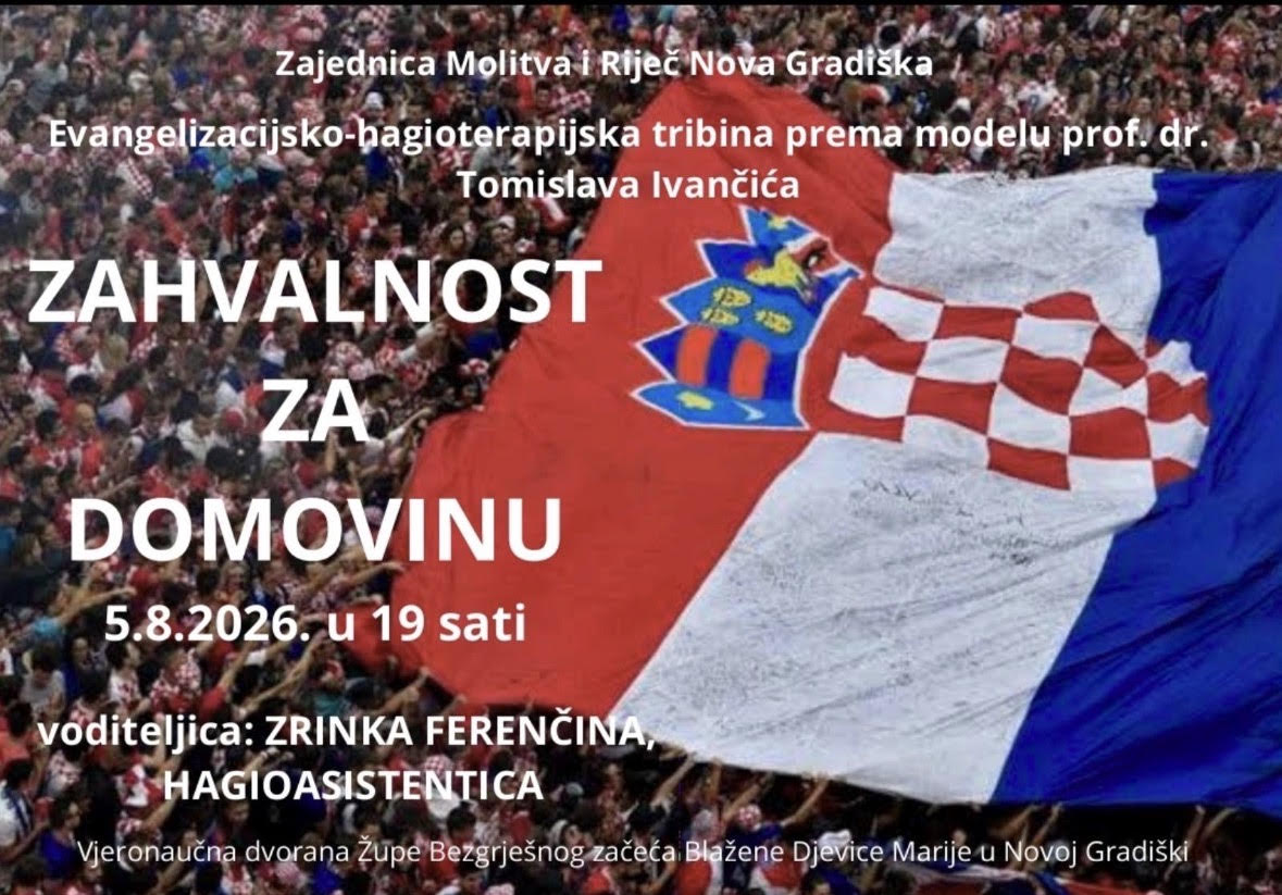 U Novoj Gradiški evangelizacijsko-hagioterapijska tribina