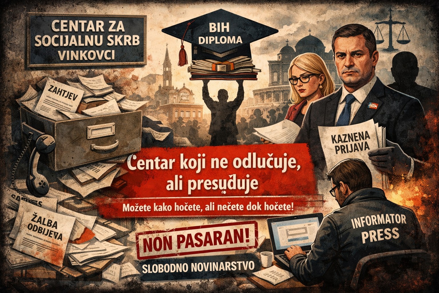 Centar koji ne odlučuje, ali presuđuje