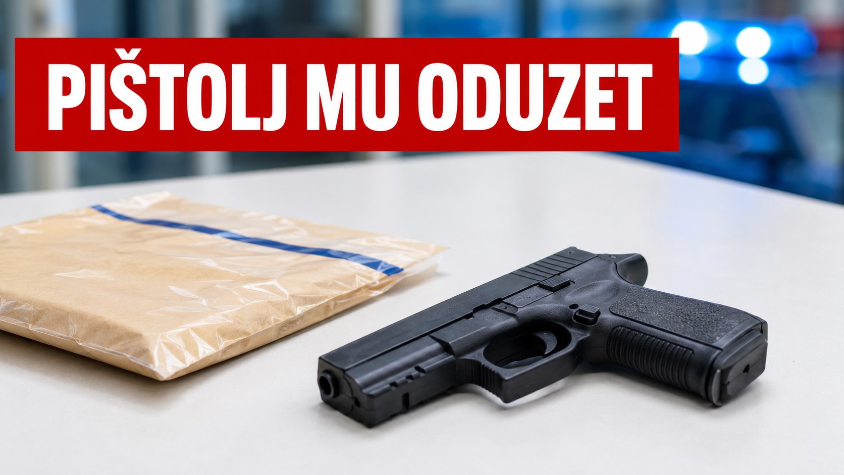 Kupio plinski pištolj pa ga mjesecima nije prijavio policiji