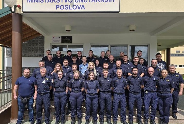 Završen 124. Tečaj granične policije: Novi kadar spreman za nadzor državne granice
