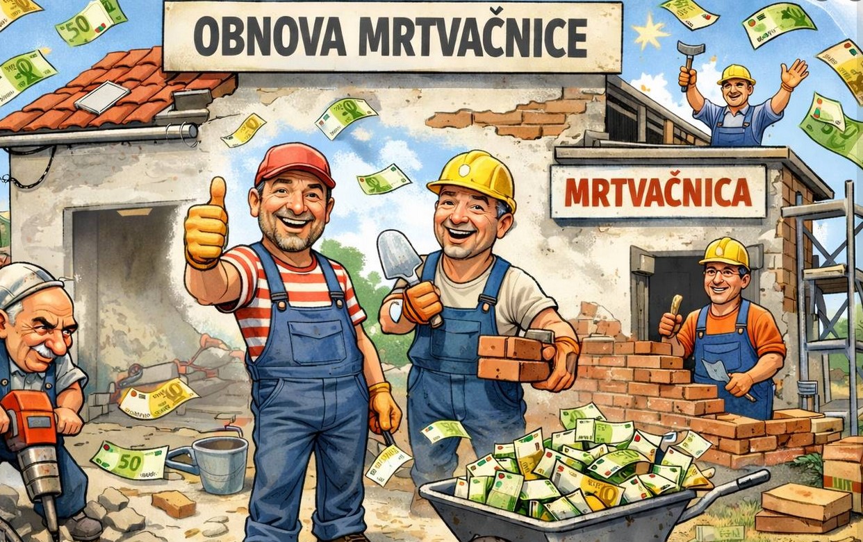 Dokumentacija o obnovi mrtvačnice i dalje nedostupna mještanima