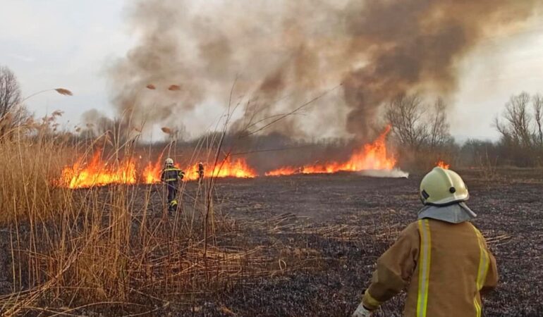 Tri požara u jednom danu: gorio ormarić u tvrtki, vatra planula i na otvorenom