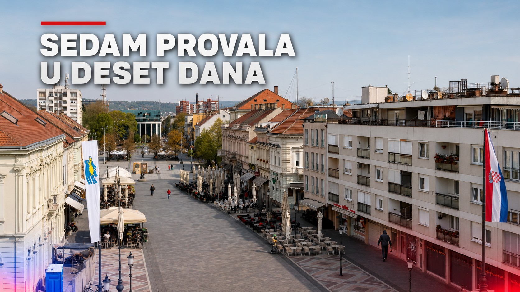 U deset dana provalio u sedam kafića: Krao novac, cigarete, odnio čak i sef