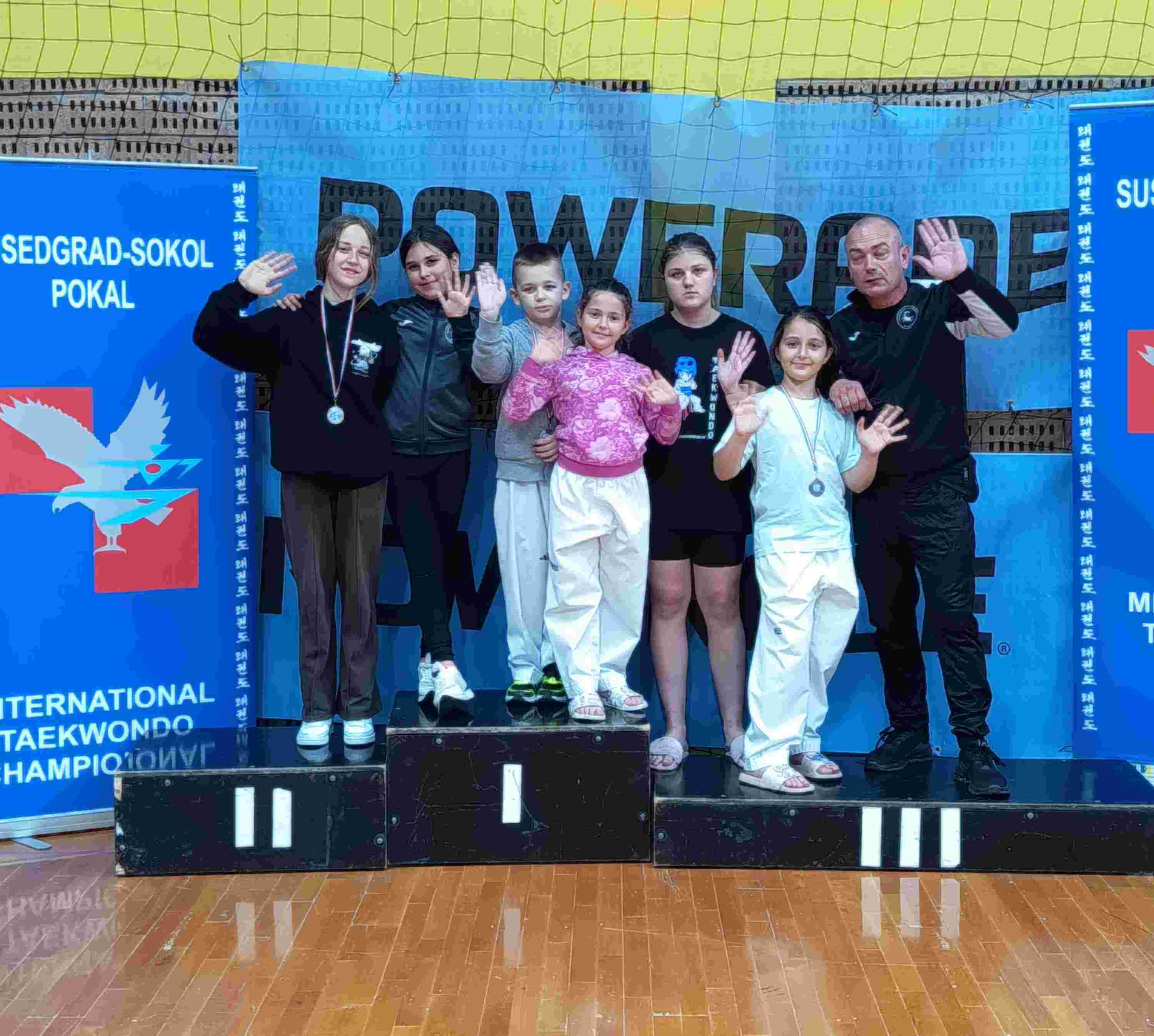Taekwondo klub Škorpion iz Gornje Vrbe osvojio tri medalje na velikom međunarodnom turniru u Zagrebu