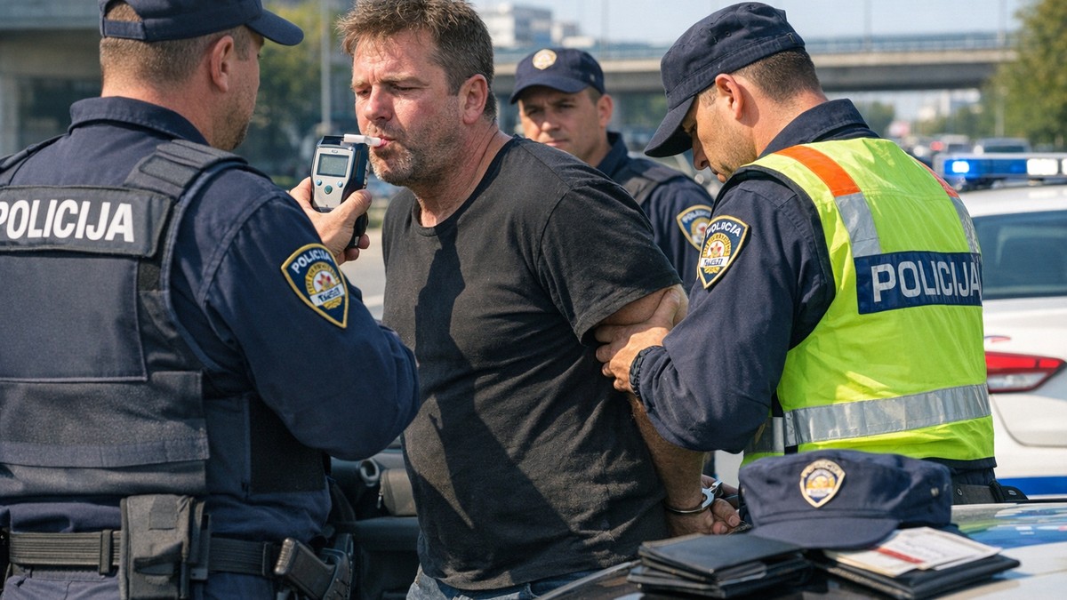 Alkohol, droge i vožnja bez dozvole: Policija tijekom nekoliko dana uhitila više vozača