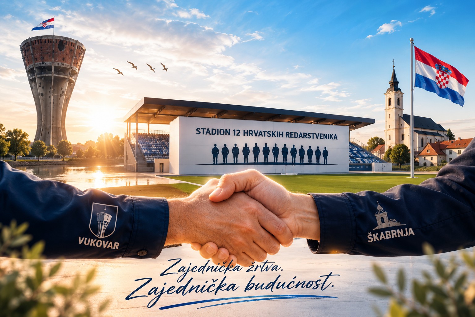 Škabrnja prva podržala izgradnju Stadiona 12 hrvatskih redarstvenika u Vukovaru