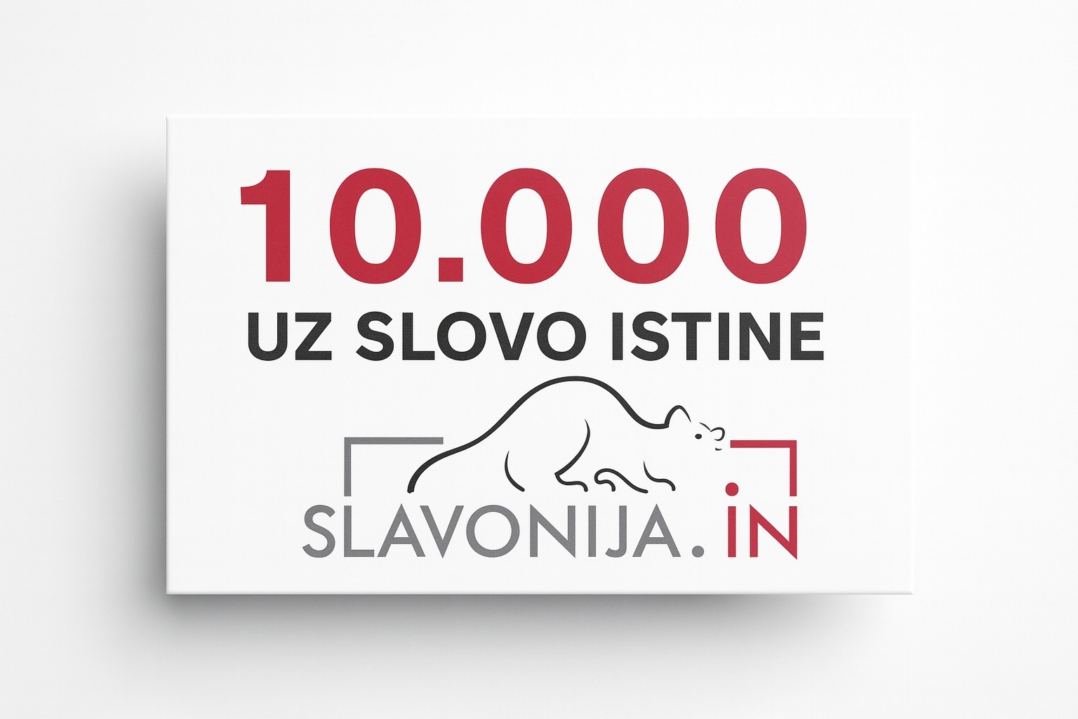 SLOVO ISTINE ne šuti: Slavonija.in protiv laži, straha i moći